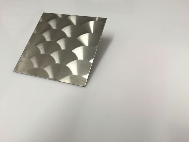 Acciaio inox effetto FIORETTATO (2)