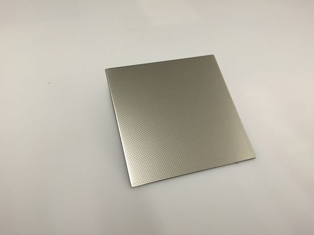 Acciaio inox effetto TELA DI LINO (2)