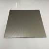 Acciaio inox effetto TELA DI LINO